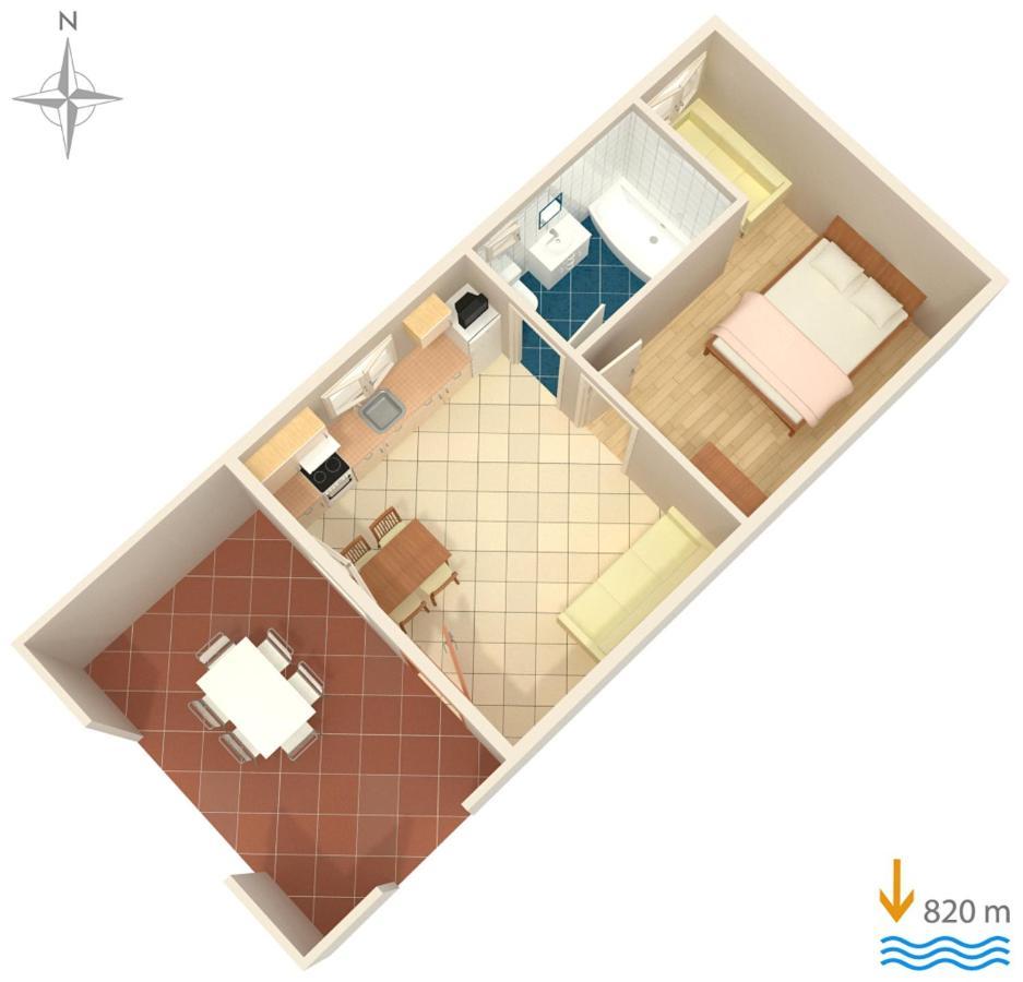 Apartments With A Parking Space Murter - 5100 Esterno foto